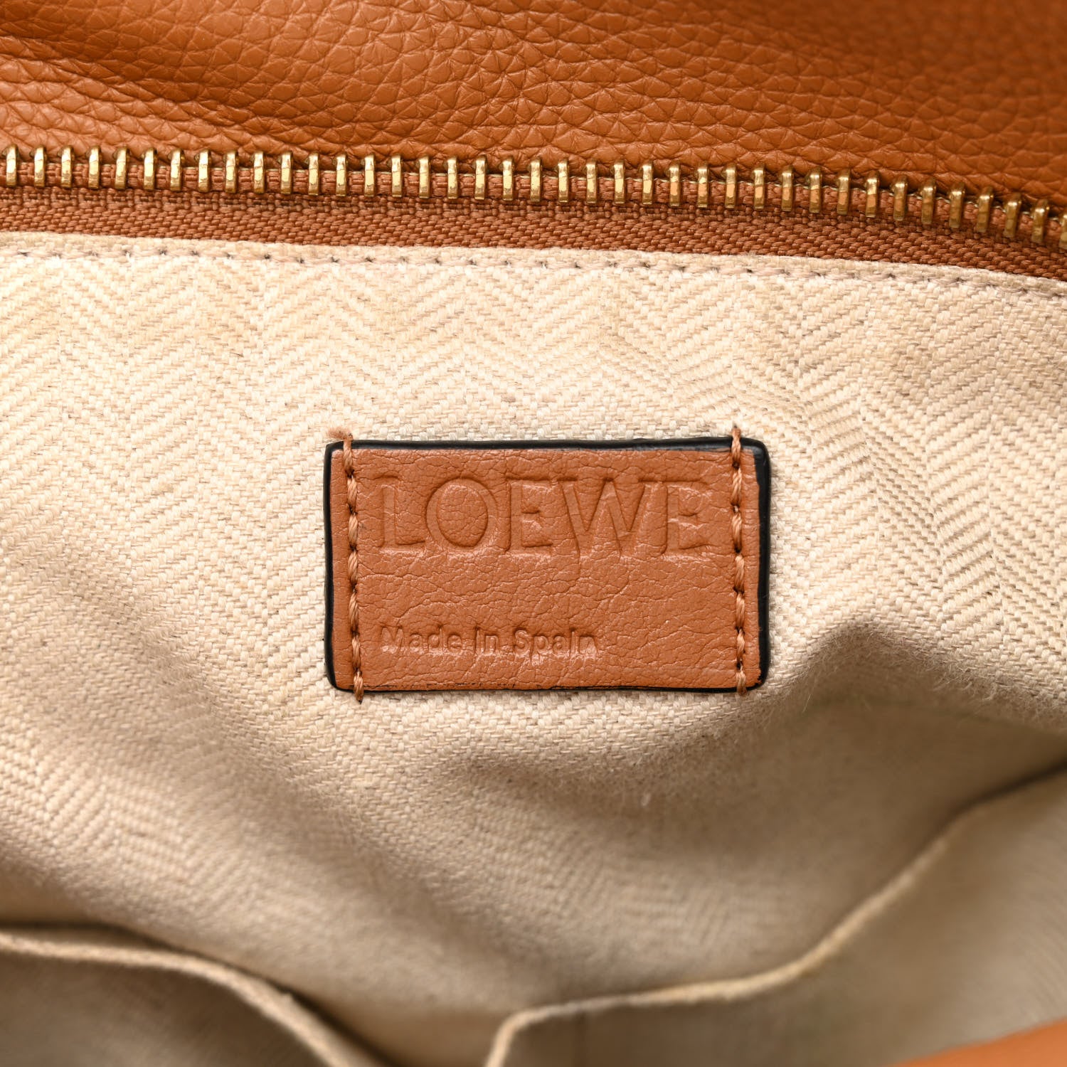 Loewe Calfskin Medium Puzzle Bag Tan 5 of 13