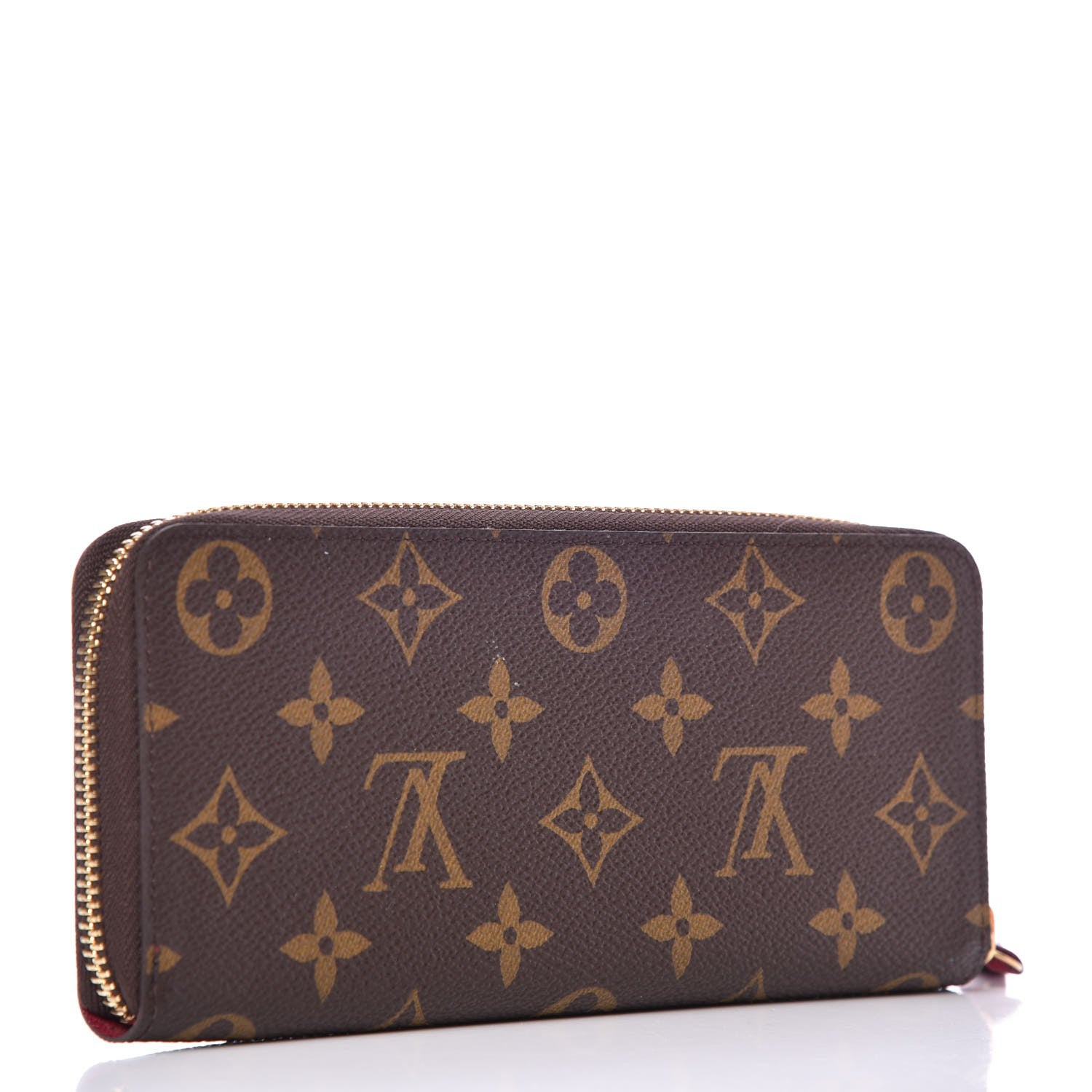 Louis Vuitton Monogram Clemence Wallet Fuchsia 3 of 9