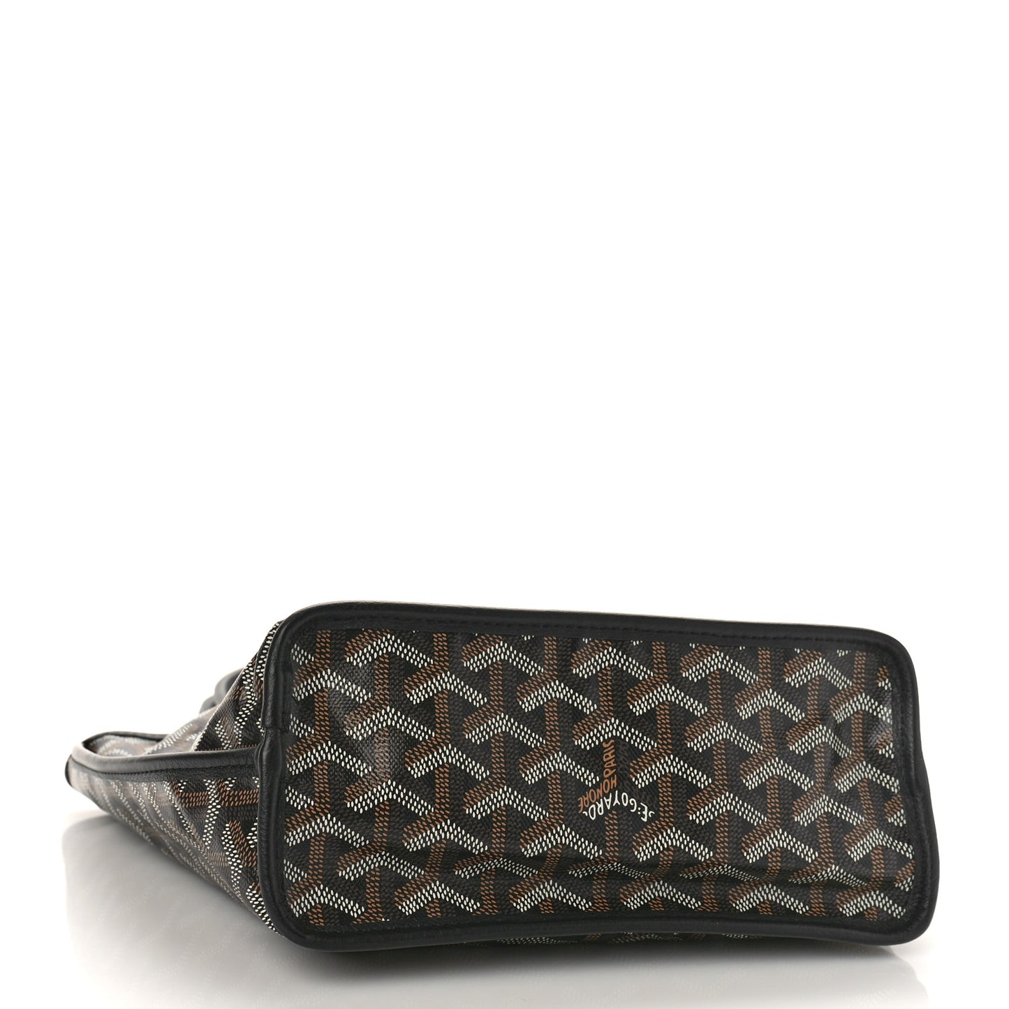 Goyardine Reversible Mini Anjou Black