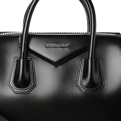 Givenchy Shiny Lord Calfskin Medium Antigona Black 7 of 9
