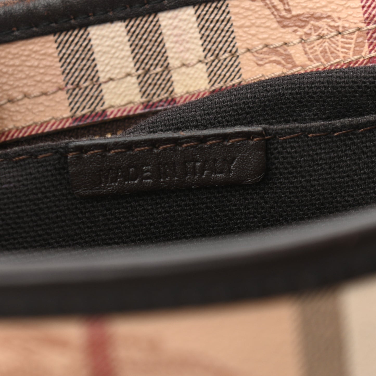 Haymarket Check Medium Regent Tote Chocolate