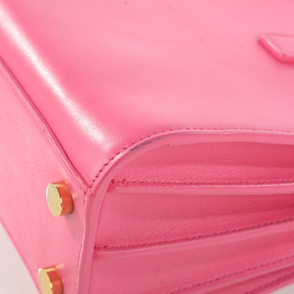 Saint Laurent Calfskin Nano Sac De Jour Lipstick Fuchsia 10 of 12