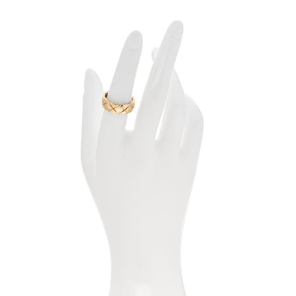 Chanel 18K Yellow Gold Small Coco Crush Ring 53 6.5 2 of 6