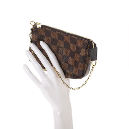 Louis Vuitton Damier Ebene Mini Pochette Accessories 2 of 8