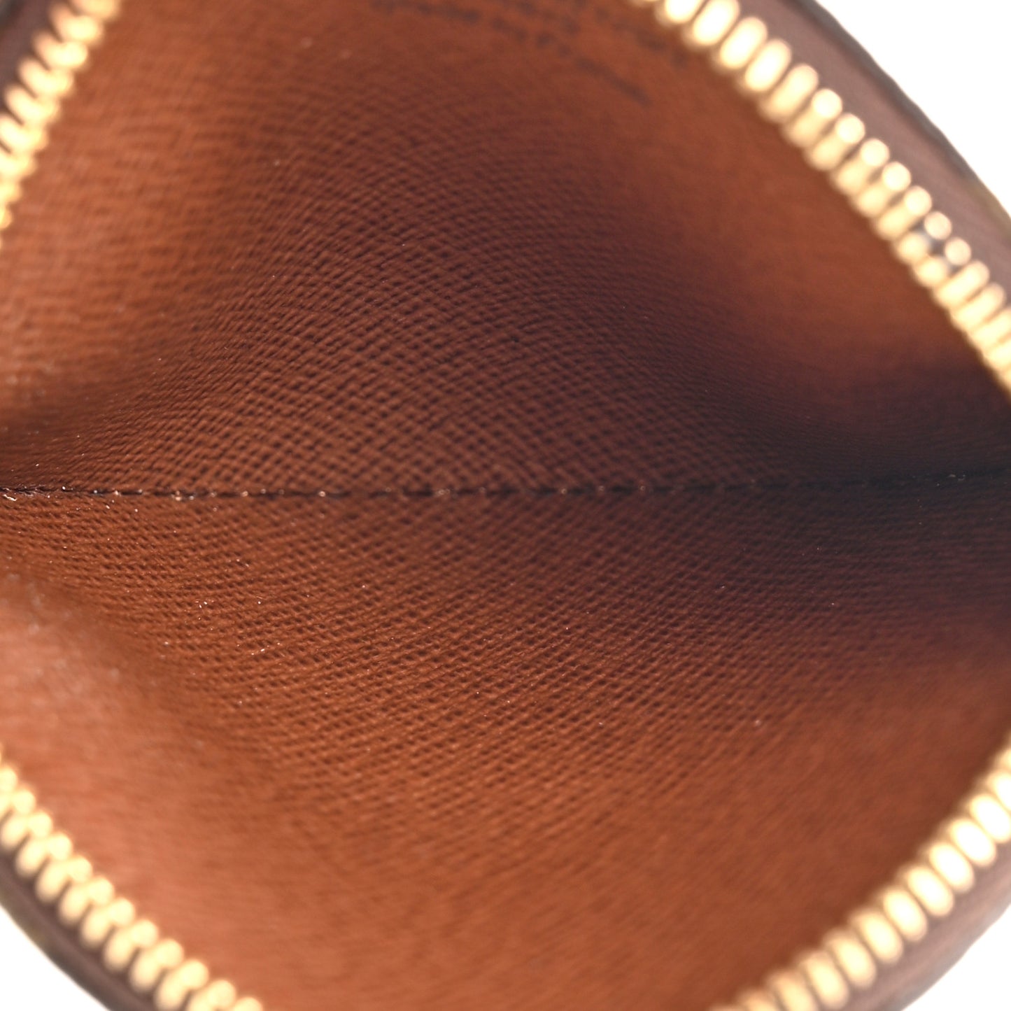 Monogram Round Coin Purse