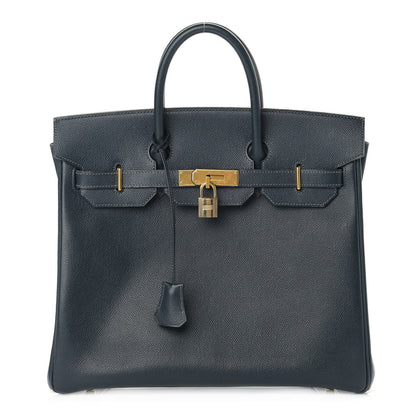 Hermes Epsom HAC Birkin 32 Bleu Marine 1 of 19