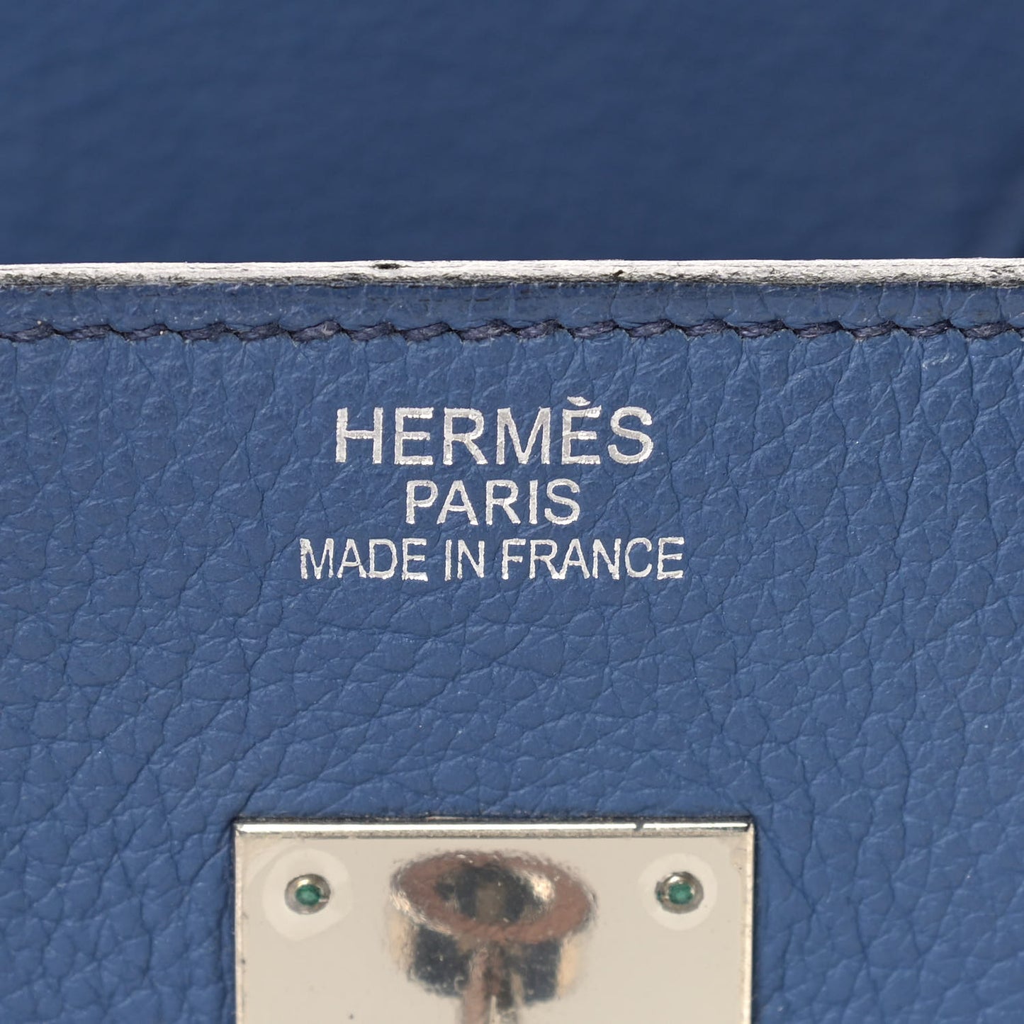 Togo Birkin 35 Bleu Brighton