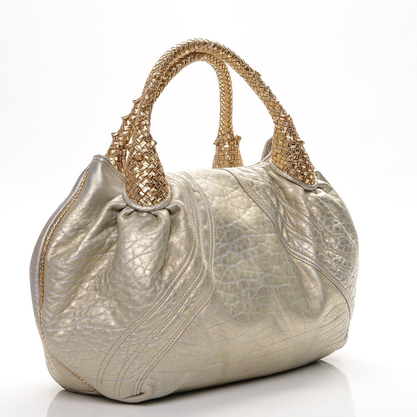 Nappa Nuvolata Bimetal Spy Oro Argento