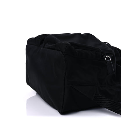 Prada Tessuto Nylon Saffiano Vela Backpack  Black 7 of 8