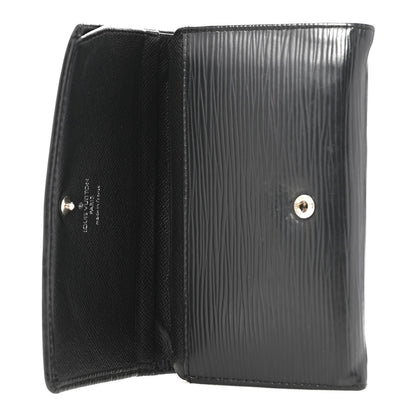 Louis Vuitton Epi Porte-Monnaie Billets Tresor Wallet Black 5 of 11
