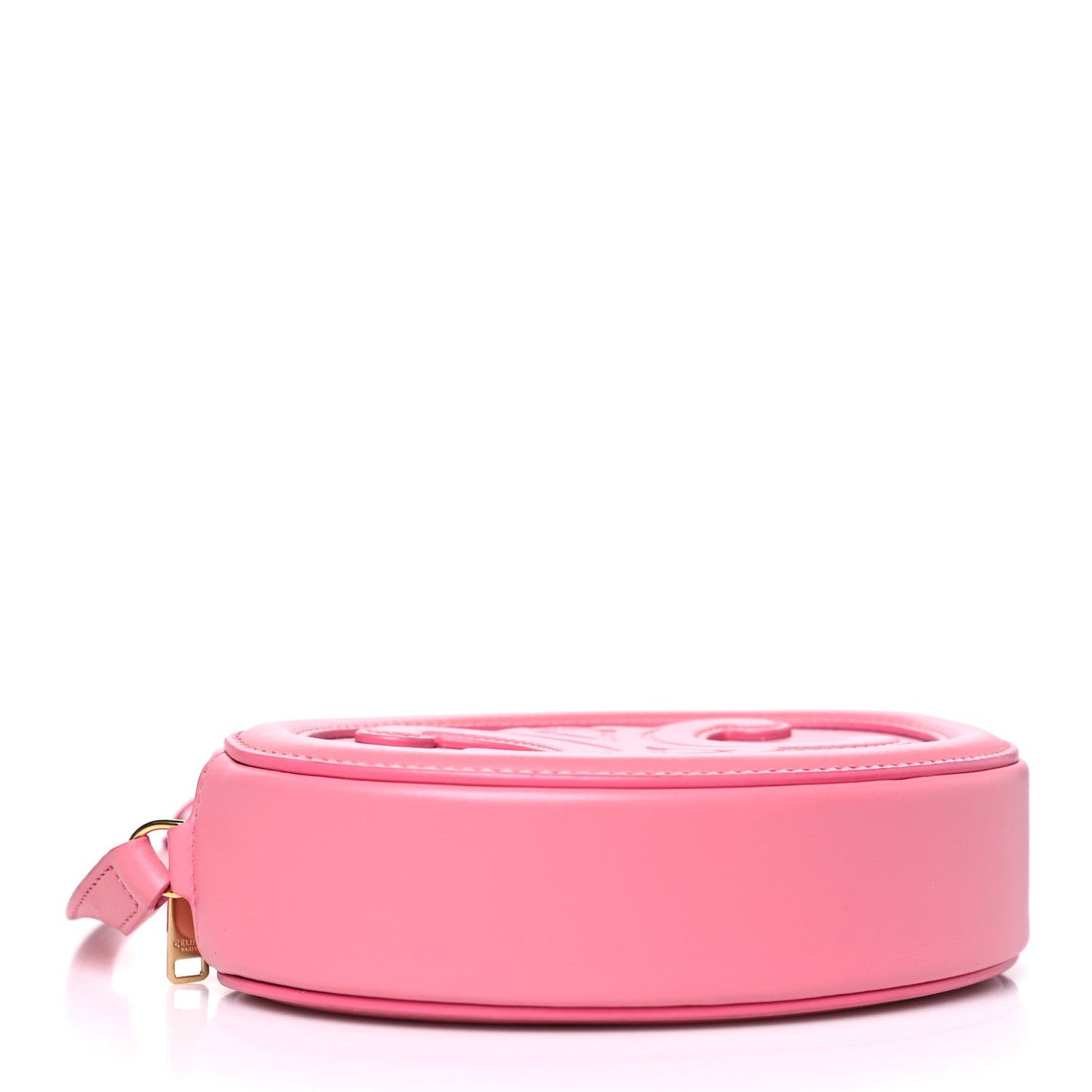 Smooth Calfskin Cuir Triomphe Oval Purse Crossbody Lipstick