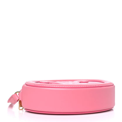 Celine Smooth Calfskin Cuir Triomphe Oval Purse Crossbody Lipstick 4 of 7
