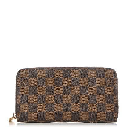 Louis Vuitton Damier Ebene Zippy Wallet 1 of 10