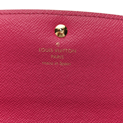 Louis Vuitton Monogram Bloom Flower Emilie Wallet 6 of 7