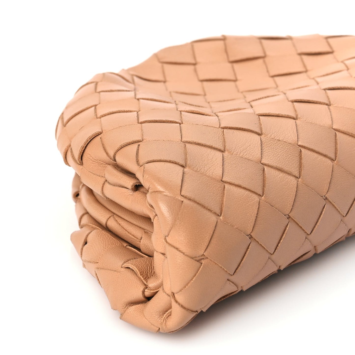 Nappa Intrecciato The Mini Pouch Almond