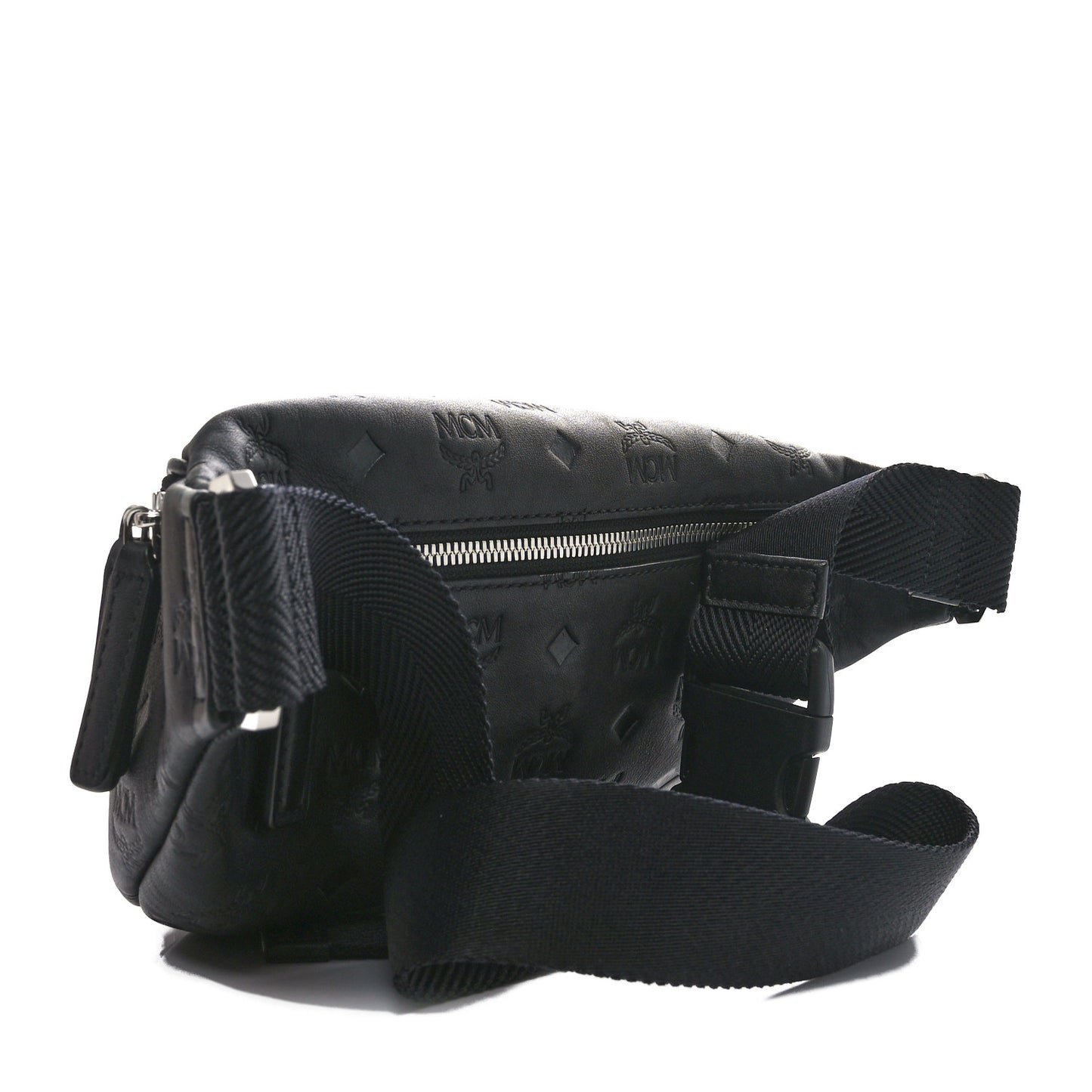 Calfskin Ottomar Monogram Fursten Belt Bag Black