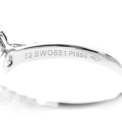 Cartier Platinum Diamond .90ct Destinee Engagement Ring 52 6 4 of 5