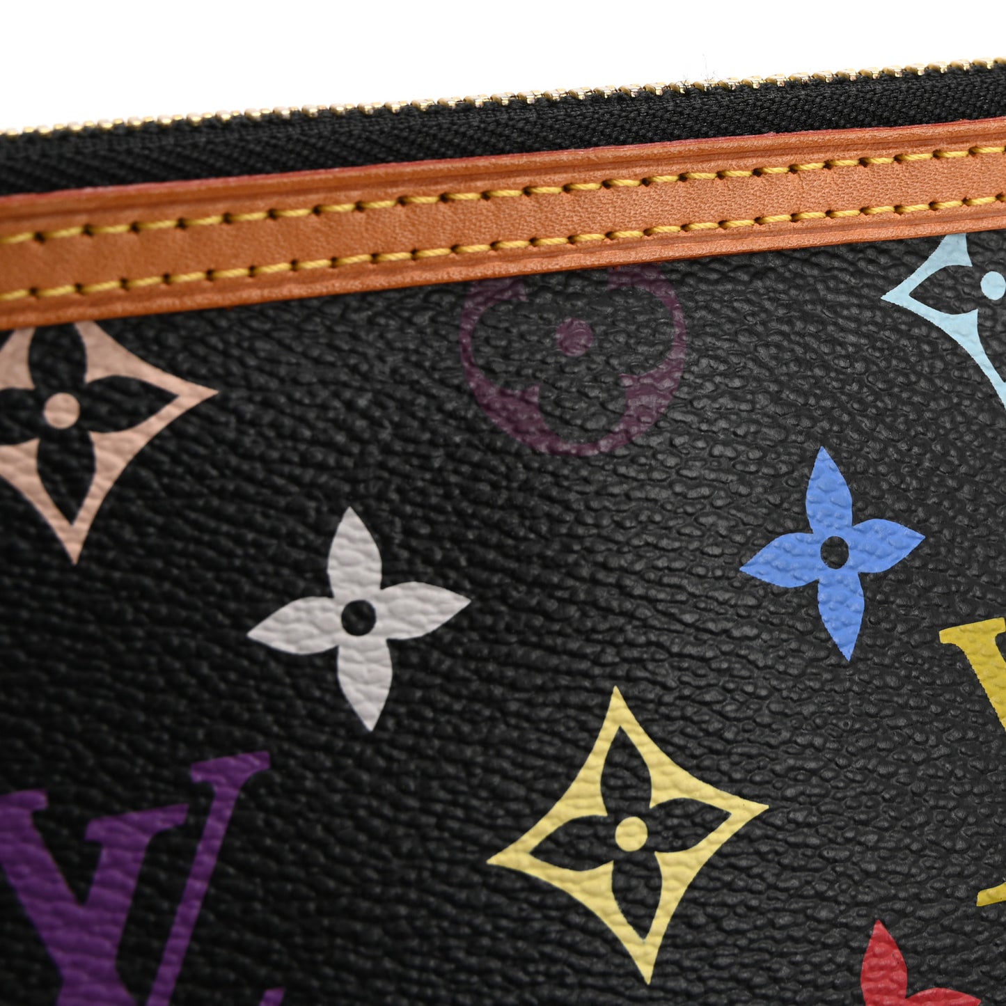 Monogram Multicolor Pochette Milla MM Black