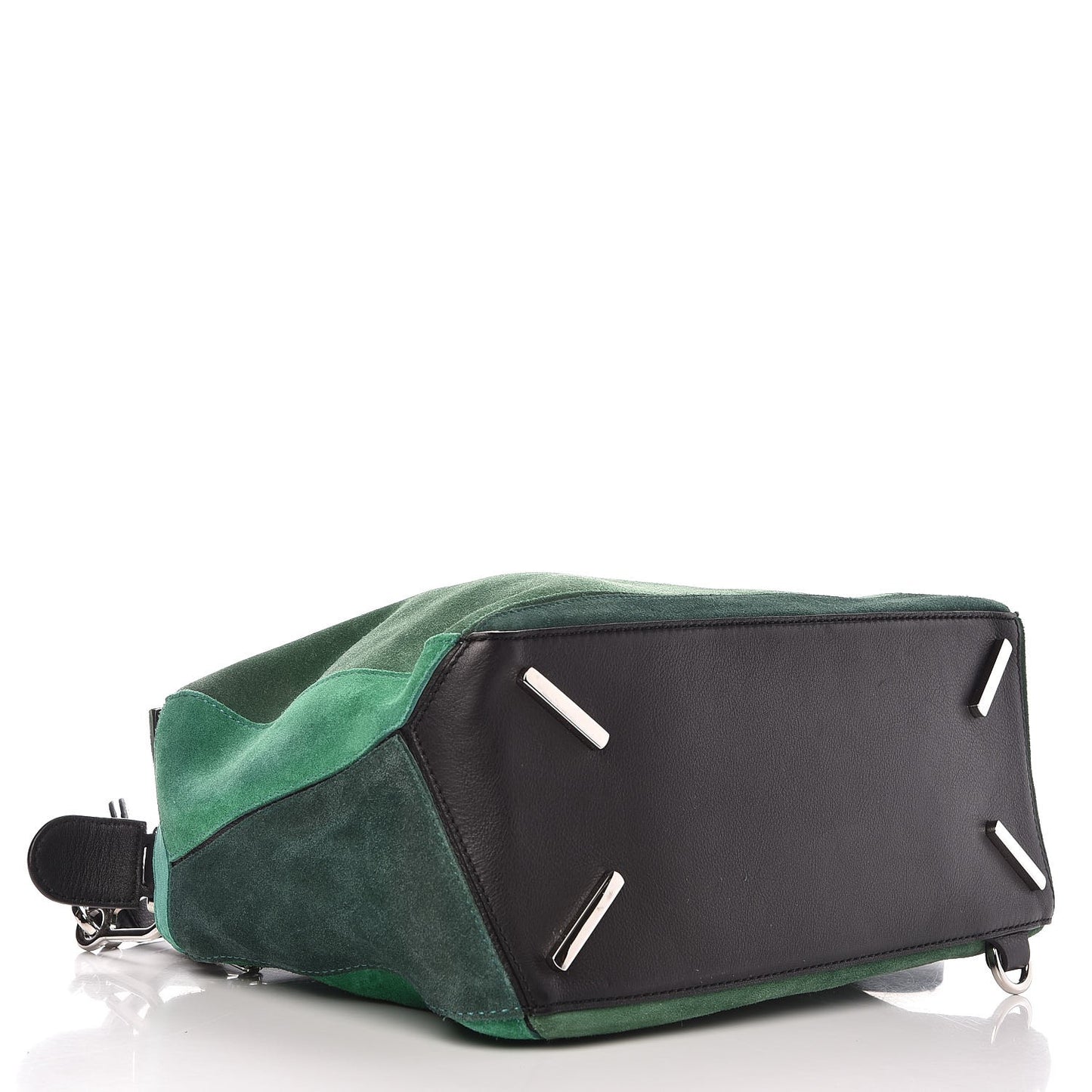 Suede Medium Bag Green