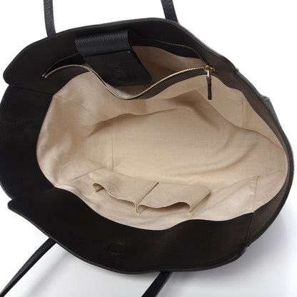 Gucci Pebbled Calfskin Medium Swing Tote Black 5 of 10