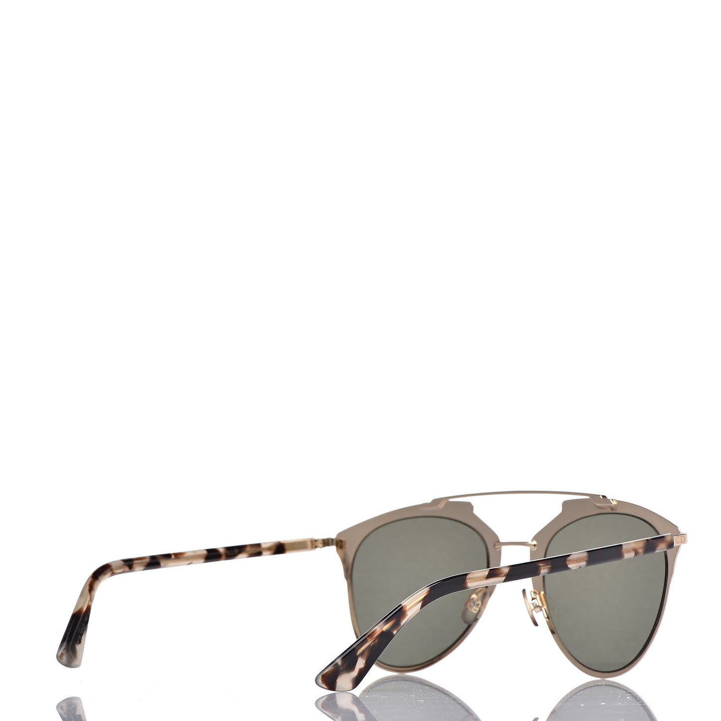 Reflected Sunglasses Black Tortoise