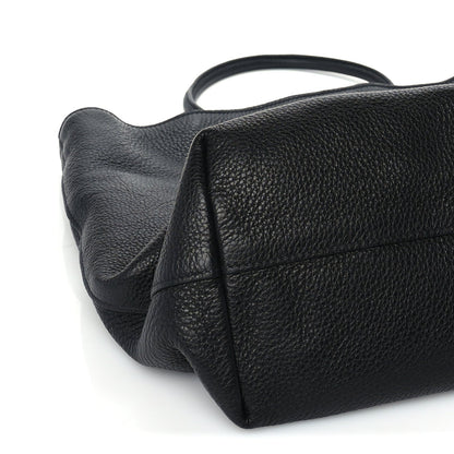 Prada Vitello Daino Tote Nero Black 7 of 8