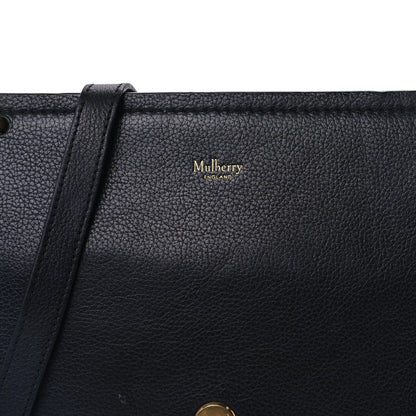 Mulberry Small Classic Grain Calfskin Small Amberley Satchel  Black 6 of 7
