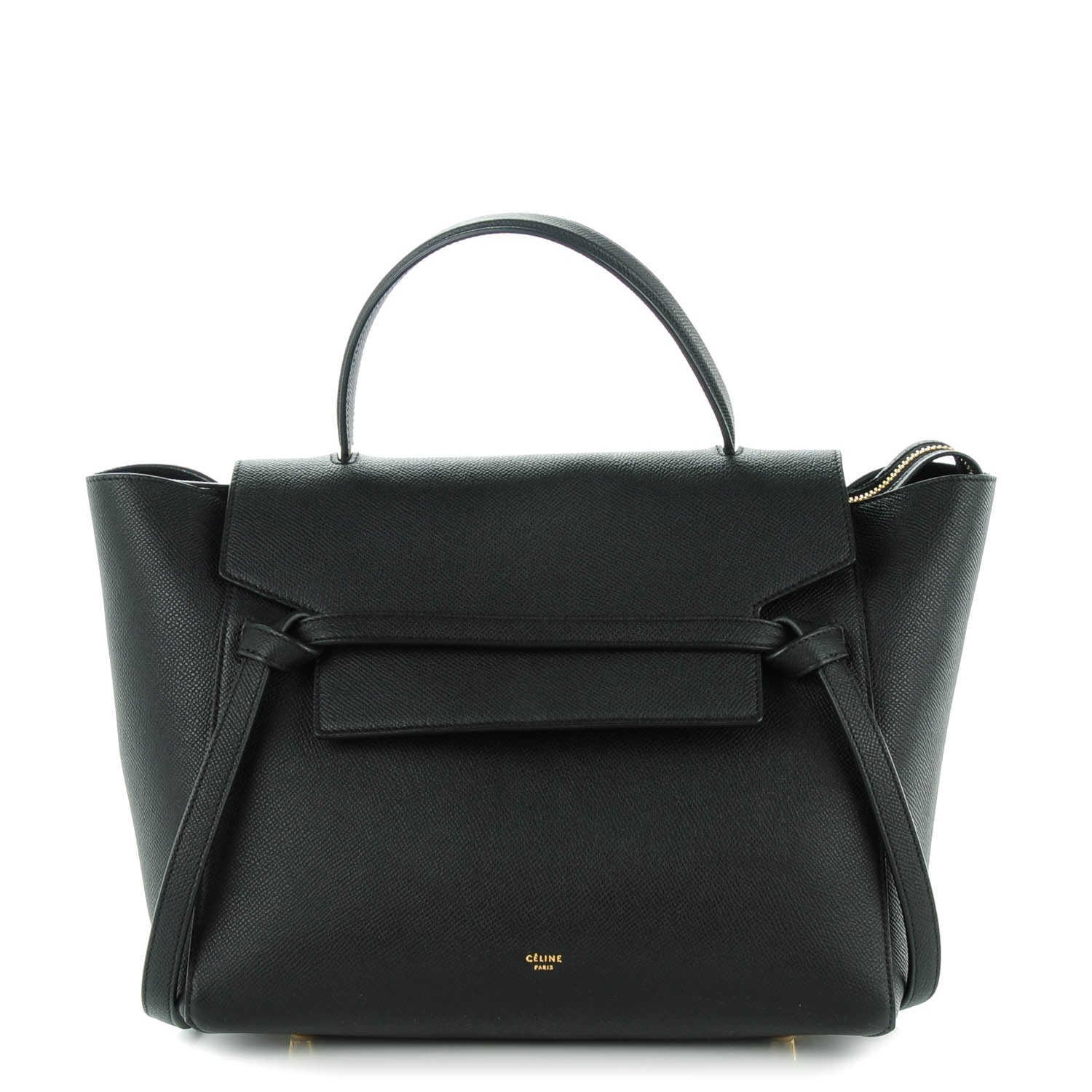 Celine Baby Grained Calfskin Mini Belt Bag Black 1 of 7