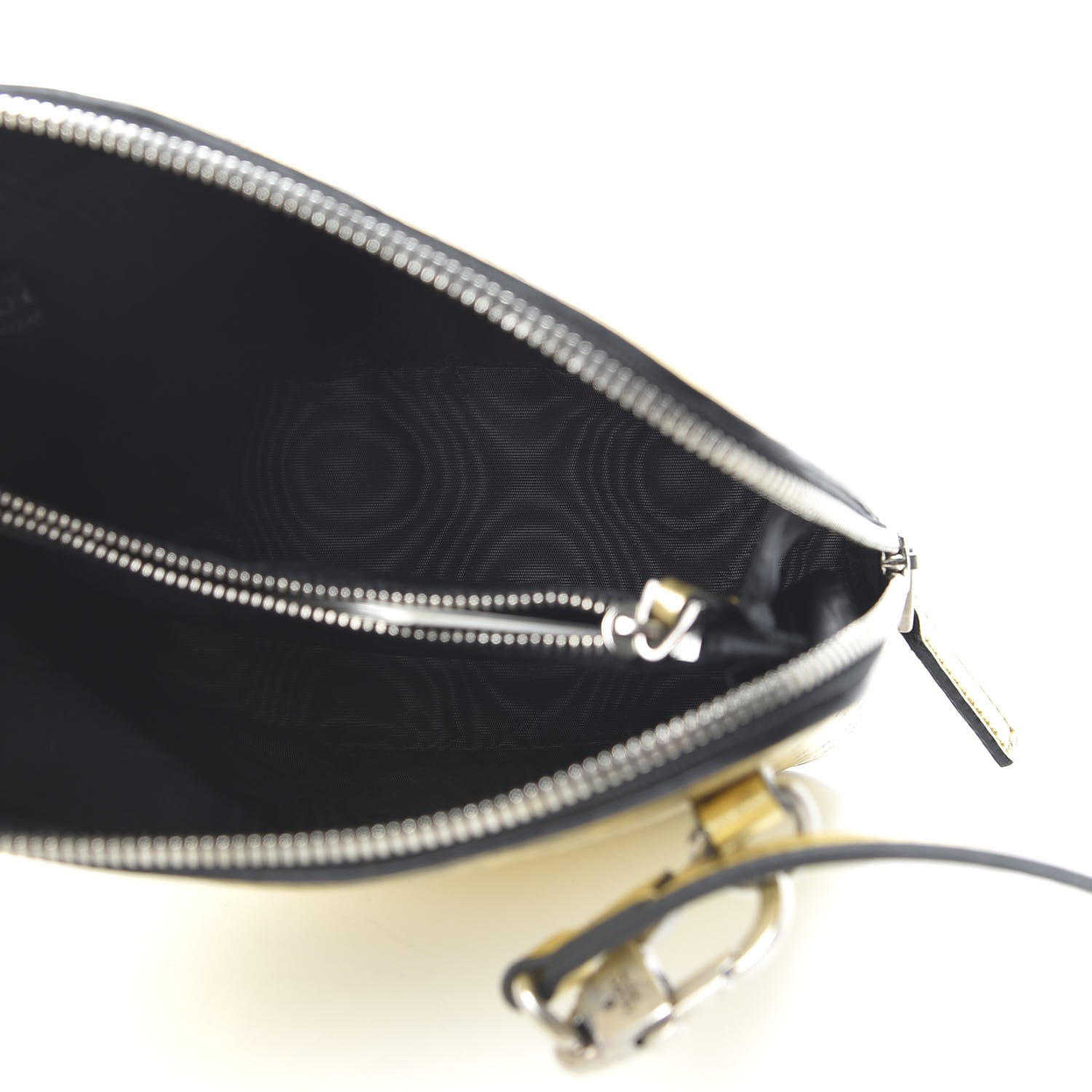 Gucci X SEGA Calfskin GUCCY Stars Mini Dome Shoulder Bag Gold 5 of 10