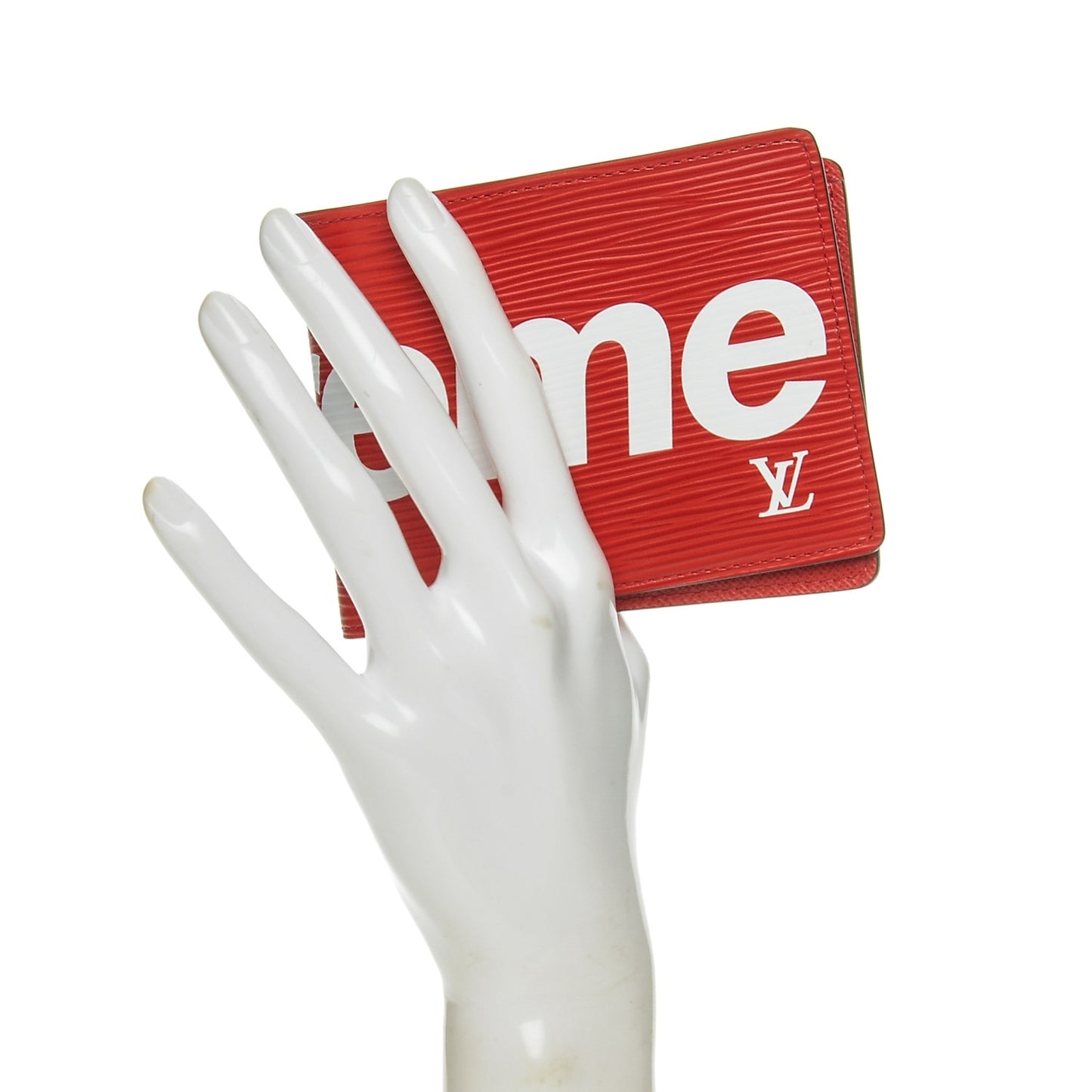 X SUPREME Epi Slender Wallet Red