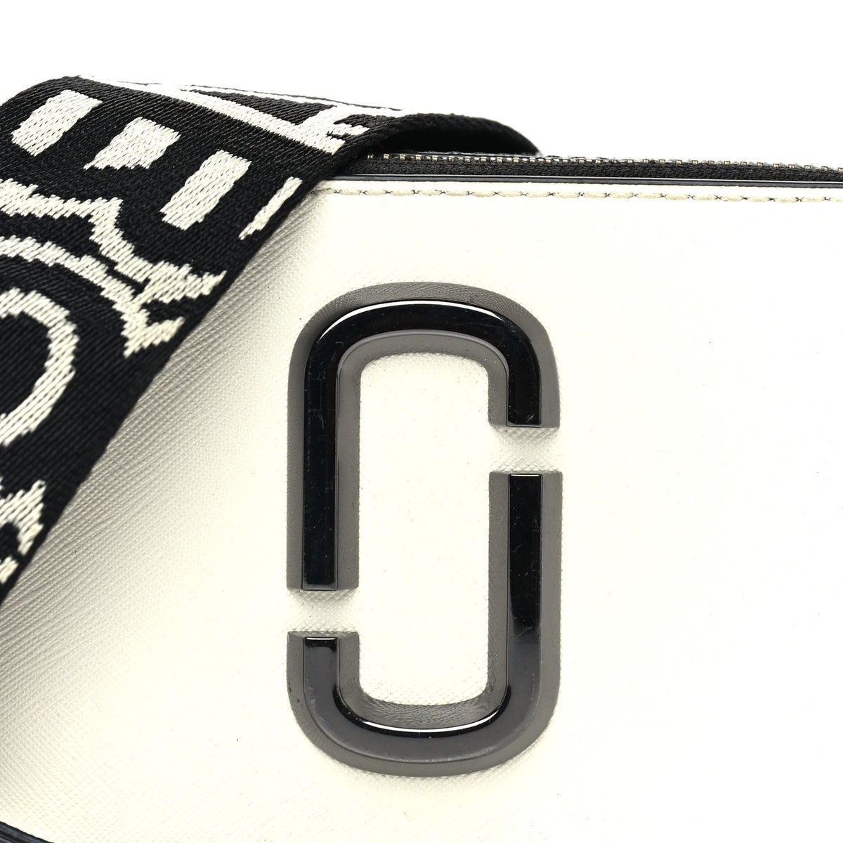 Marc Jacobs Saffiano Small Snapshot Camera Bag Cloud White 6 of 8