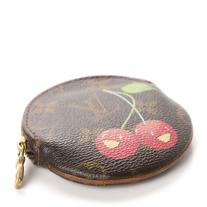 Louis Vuitton Monogram Cerises Round Coin Purse 4 of 11