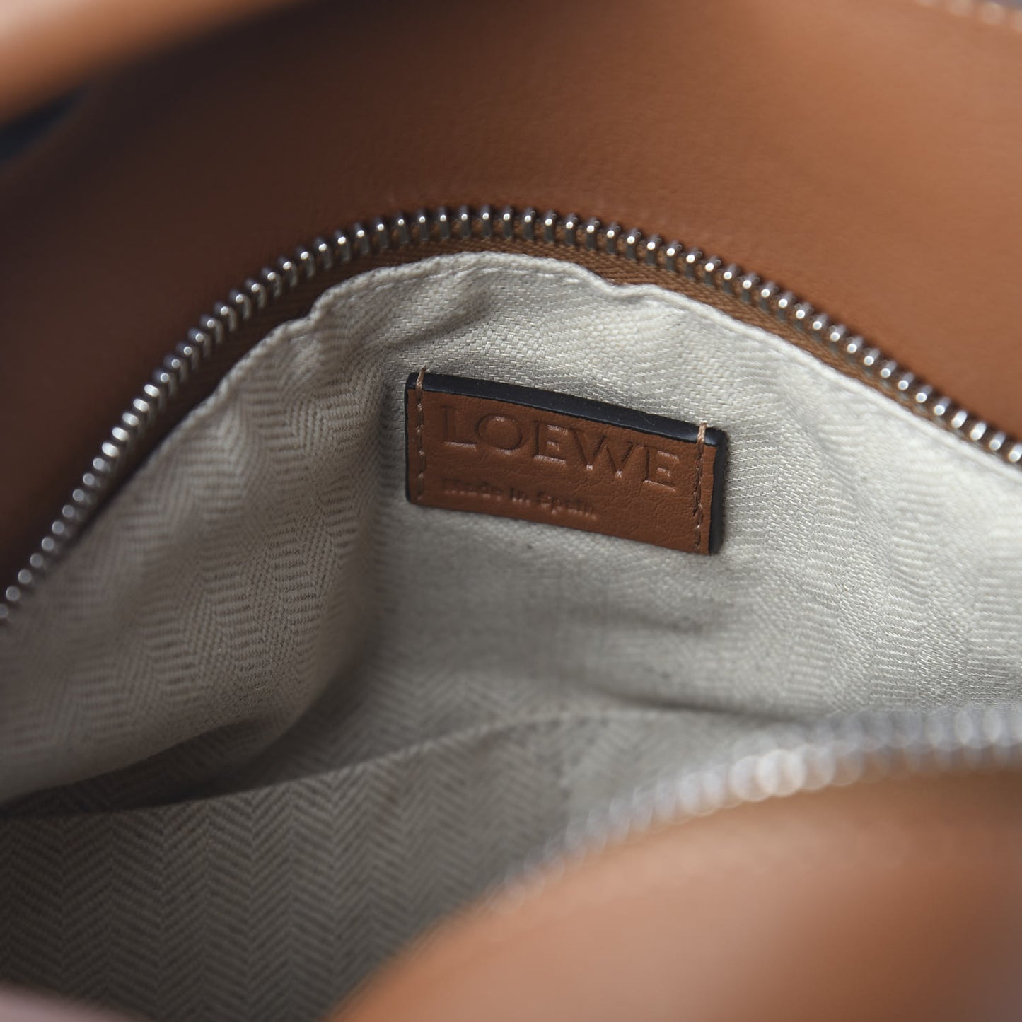 Calfskin Medium Puzzle Bag Tan