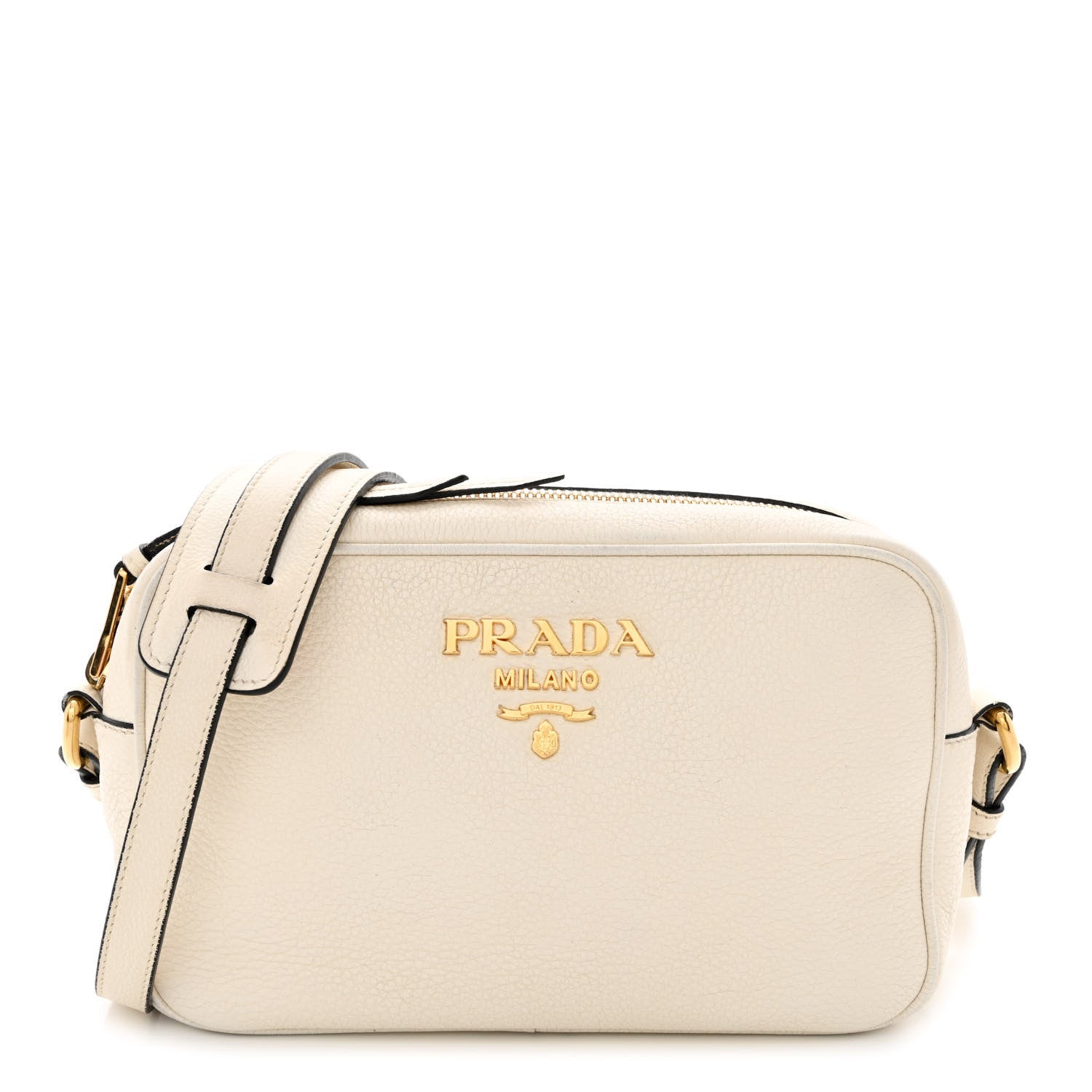 Prada Vitello Phenix Camera Bag Bianco 1 of 14
