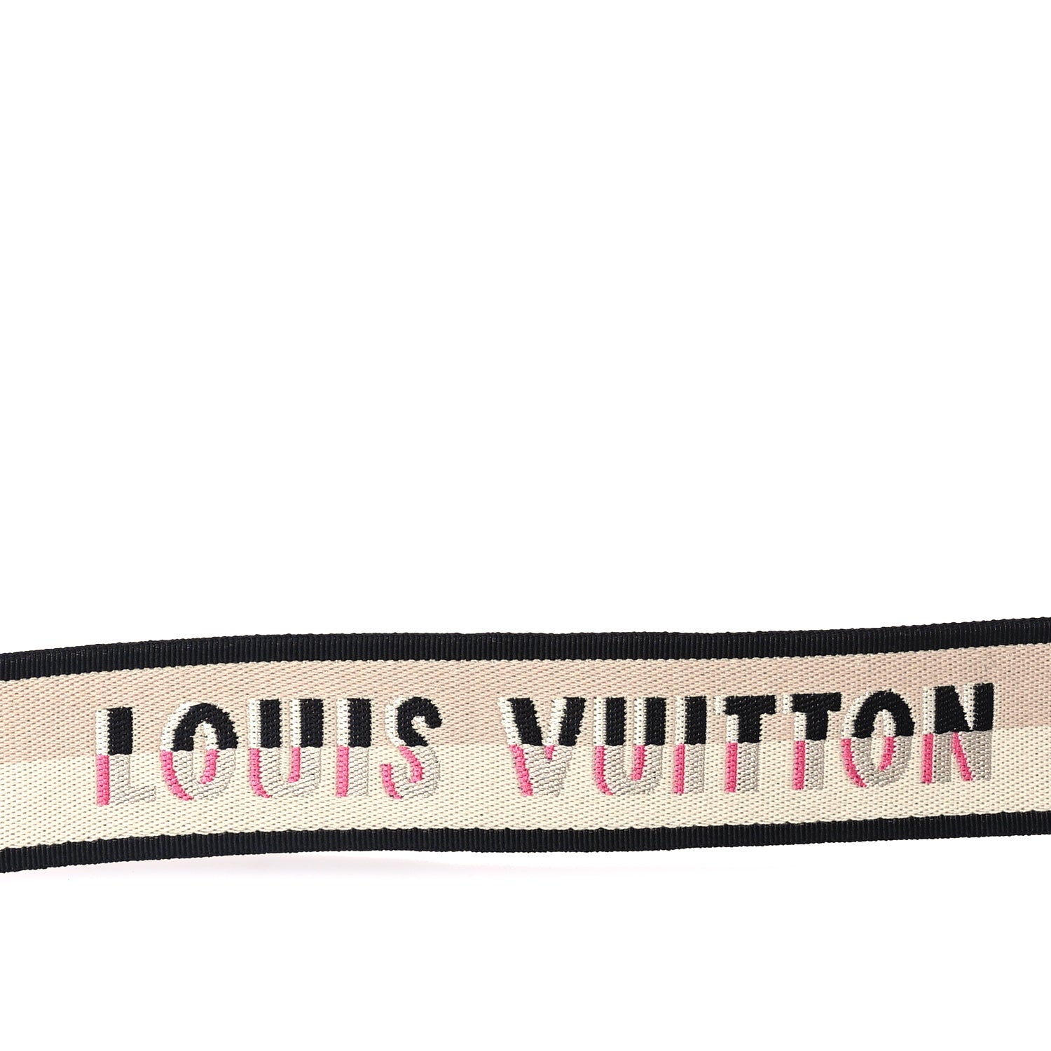 Louis Vuitton Jacquard Speedy Bandouliere 20 Shoulder Strap  Black 3 of 4