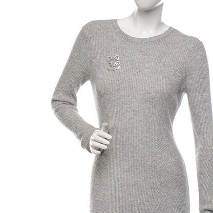 Chanel Strass Crystal Emoji Choupette Cat Brooch Silver 2 of 4