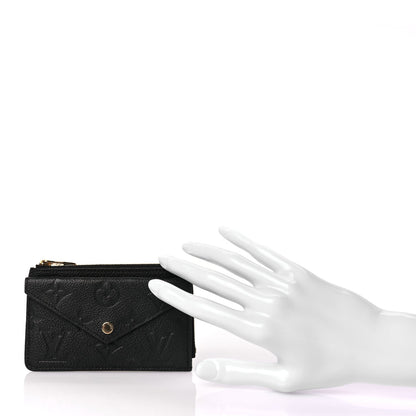 Louis Vuitton Empreinte Recto Verso Card Holder Black 2 of 6