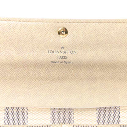 Louis Vuitton Damier Azur Sarah Wallet 6 of 14