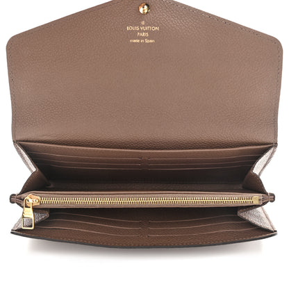 Louis Vuitton Empreinte Sarah Wallet NM Taupe Glace 5 of 12