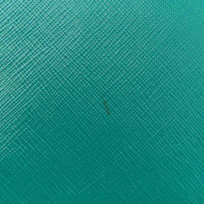 Prada Saffiano Vernice Chain Crossbody Bag Assenzio 10 of 11