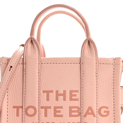 Marc Jacobs Grained Calfskin Micro The Tote Bag Rose 7 of 10