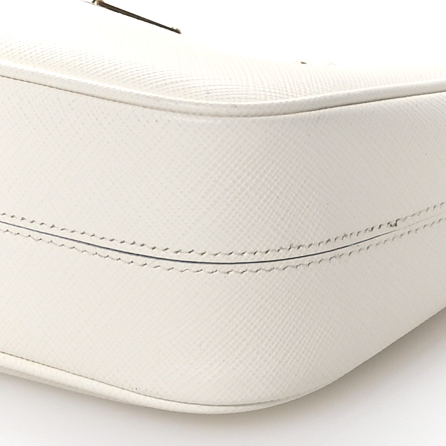 Prada Saffiano Re-Edition 2005 Shoulder Bag White 12 of 14