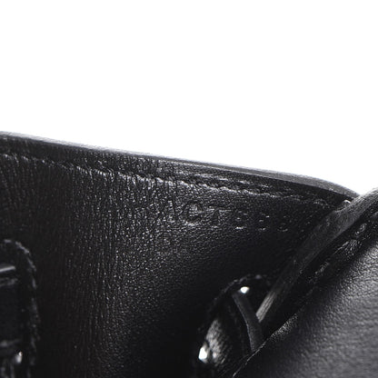 Hermes Swift Birkin 25 Black 9 of 26