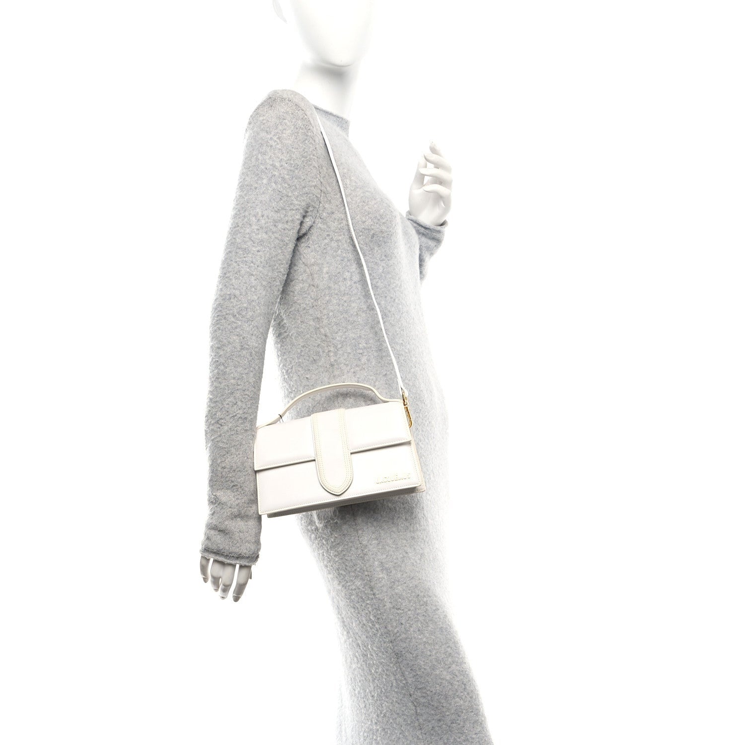 Jacquemus Smooth Calfskin Le Grand Bambino White 2 of 7