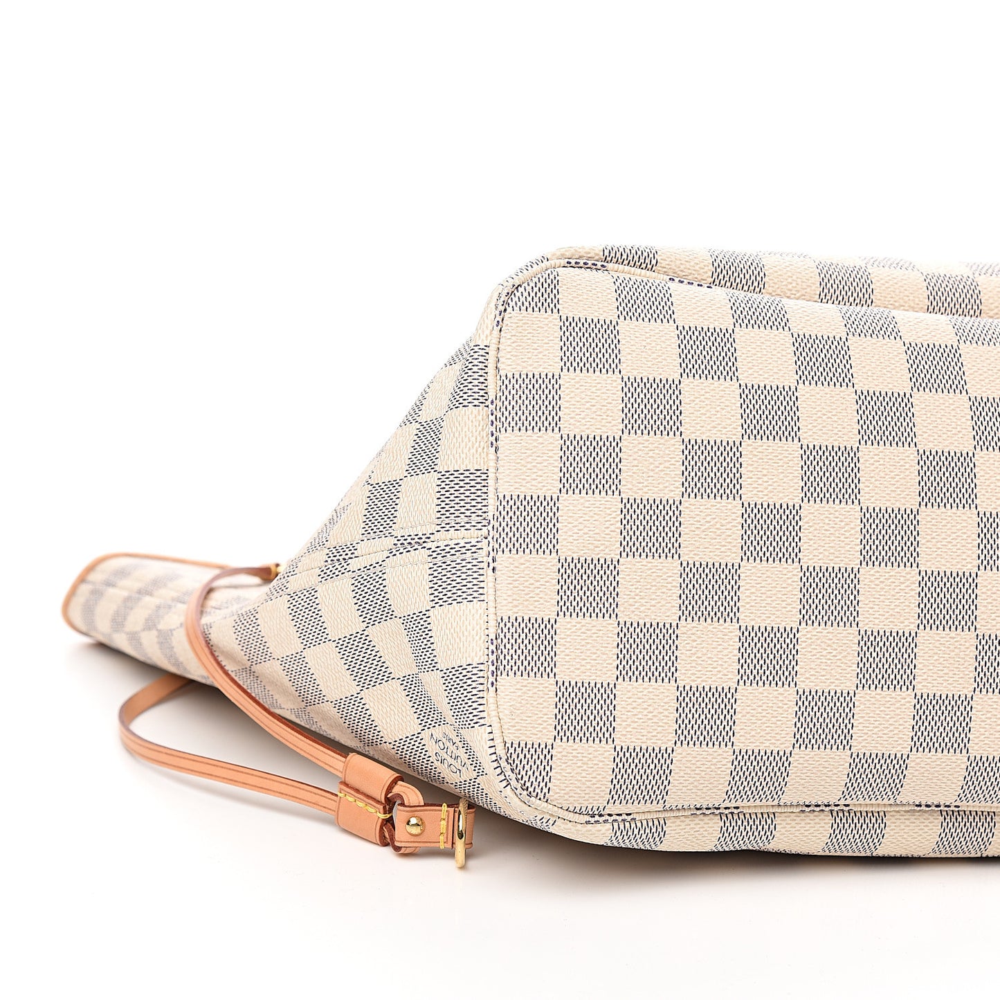 Damier Azur Neo Neverfull MM Rose Ballerine
