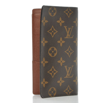 Louis Vuitton Monogram Porte Valeurs Checkbook Wallet 3 of 7