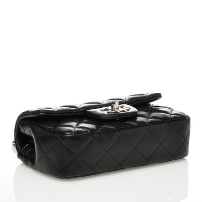 Chanel Lambskin Quilted Extra Mini Flap Black 4 of 7