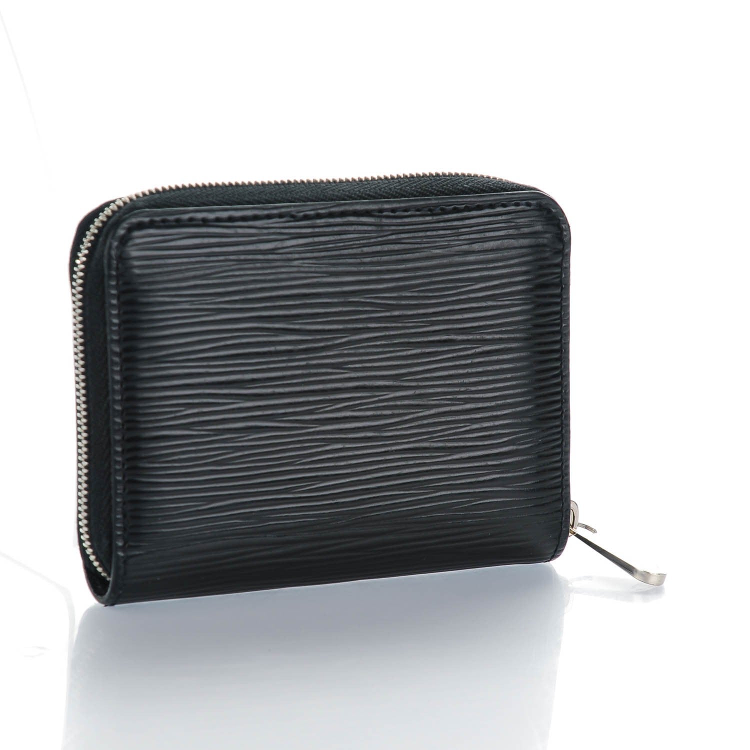 Louis Vuitton Epi Zippy Coin Purse Black 3 of 7