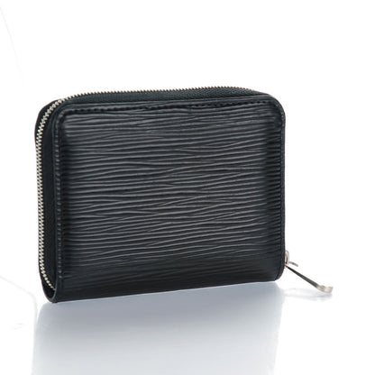 Louis Vuitton Epi Zippy Coin Purse Black 3 of 7