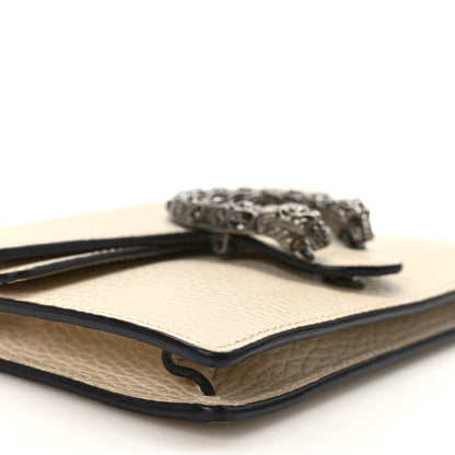 Gucci Dollar Calfskin Crystal Super Mini Dionysus Shoulder Bag Mystic White Black Diamond 8 of 9